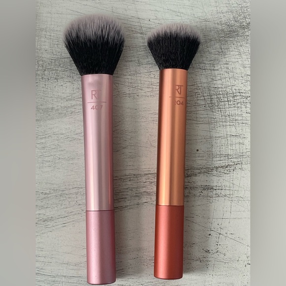 Real Techniques Dual Brush Set - Metallic Pink and Copper - Picture 1 of 4